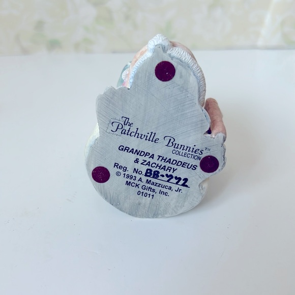 The Patchville Bunnies Grandpa Thaddeus & Zachary 1993 - Picture 4 of 4